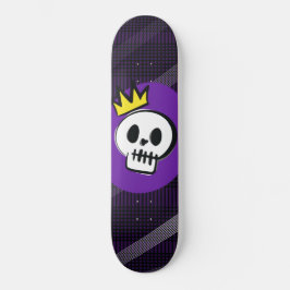 Skull King – Minimal Punk Skateboard