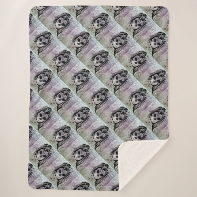 Skull Lady Sherpadecke (Vorderseite)