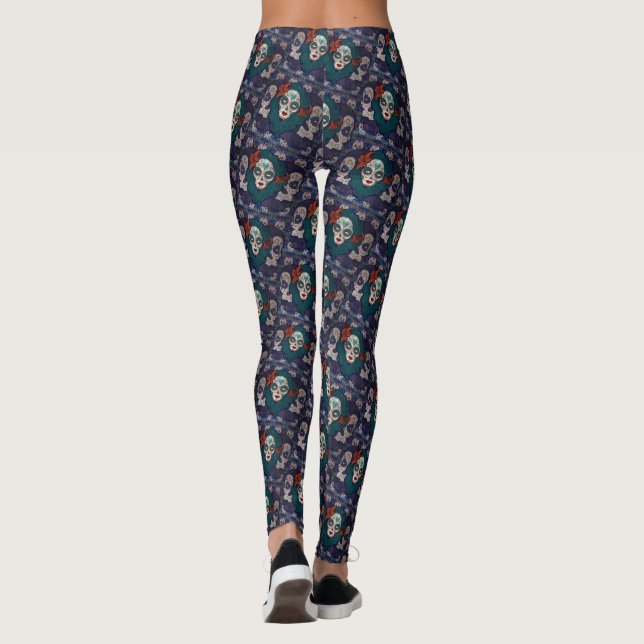 Skull Ladys Leggings (Rückseite)