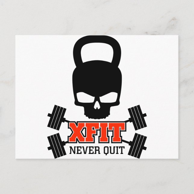 Skull_Light.png Postkarte (Vorderseite)