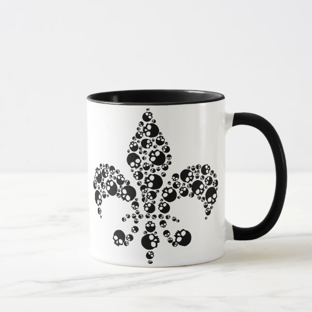 Skull Lilie Tasse (Rechts)