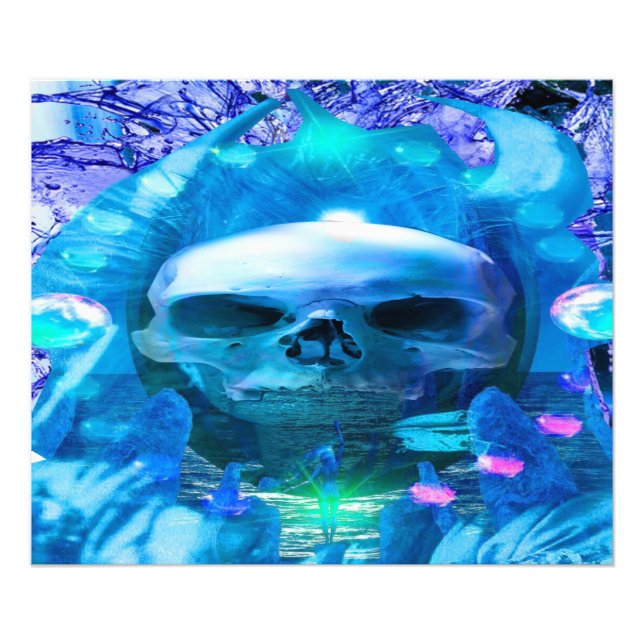 Skull Magician Fotodruck (Vorne)