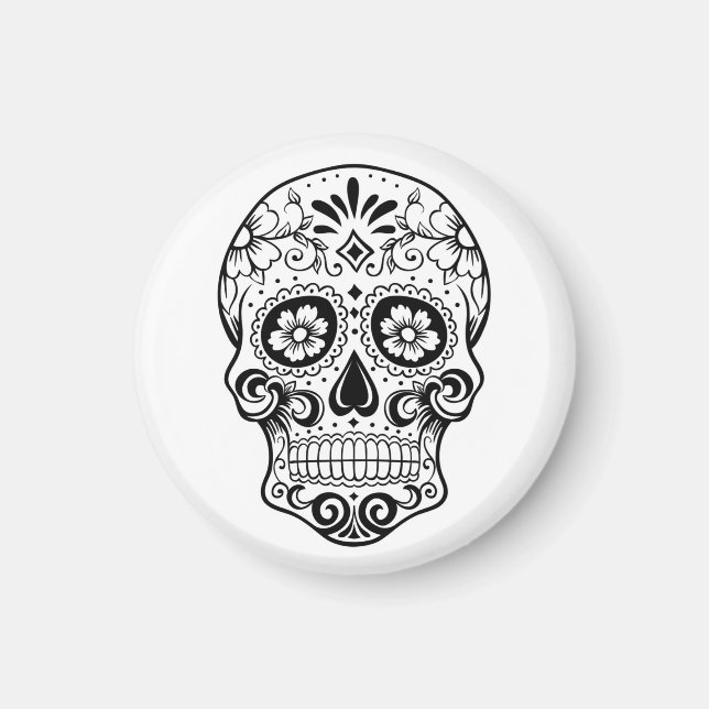 Skull/Magnet Magnet (Vorne)