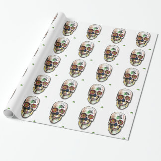 skull mexican geschenkpapier