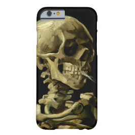 Skull mit brennender Zigarette von Van Gogh Case-Mate iPhone Hülle