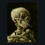 Skull mit brennender Zigarette von Van Gogh Poster<br><div class="desc">Über die Arbeit Schädel mit Burning Cigarette (1885) Skull with Burning Cigarette (Niederländisch: Kop van een skelet met brandende sigaret) ist ein unlimitiertes Gemälde von Vincent van Gogh, Teil der ständigen Sammlung des Van Gogh Museums in Amsterdam. Wahrscheinlich wurde sie im Winter 1885-86 als humorvolle Bemerkung zu konservativen akademischen Praktiken...</div>