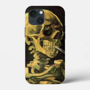 Skull mit brennender Zigarette von Vincent van Gog Case-Mate iPhone Hülle