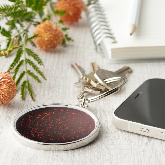 Skull mit Samurai Helmet Schlüsselanhänger (Seite)