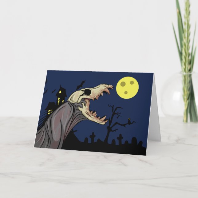 Skull Monster Karte (Vorderseite)