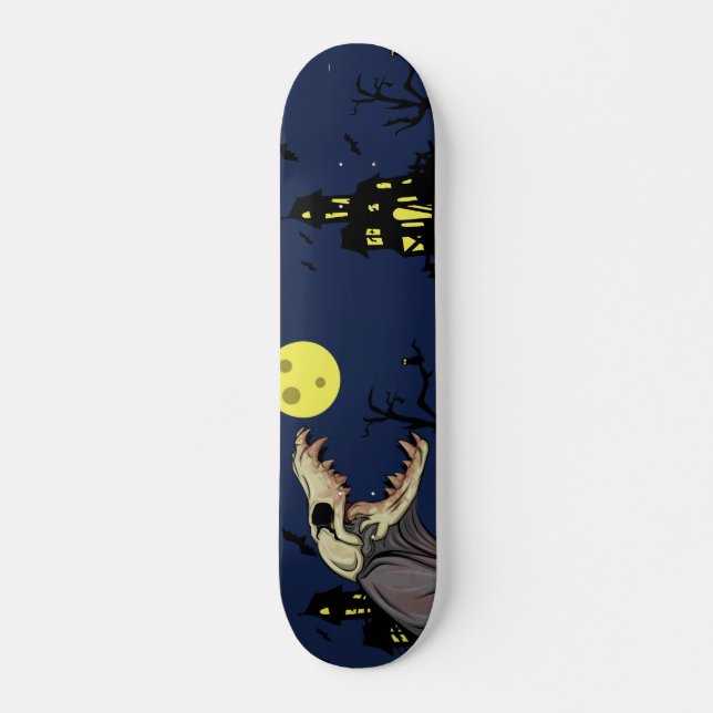 Skull Monster Skateboard (Vorne)