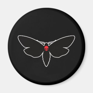 Skull Moths Skull Moth Death Moth - Entomologie Magnet
