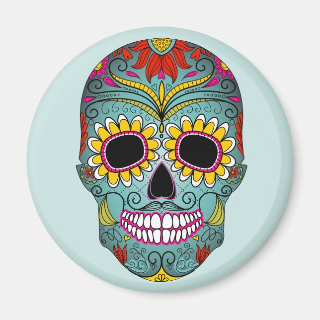 Skull/Muerte Magnet (Vorne)