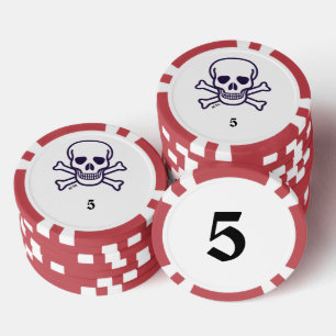 Skull n Bones 5 Poker-Chip Pokerchips