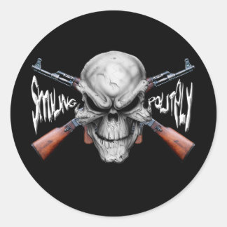 Skull n' Guns Sticker