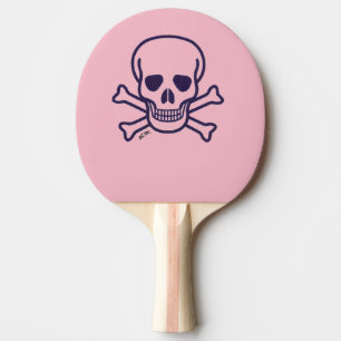 Skull n Knochen Pingpongpaddel Tischtennis Schläger