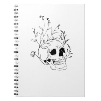 Skull-Notebook Notizblock