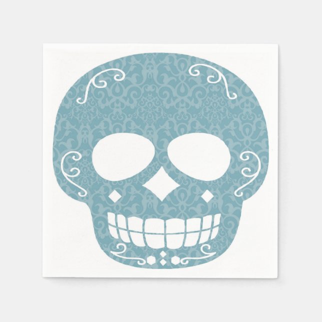 Skull Paper Napkin Serviette (Vorderseite)