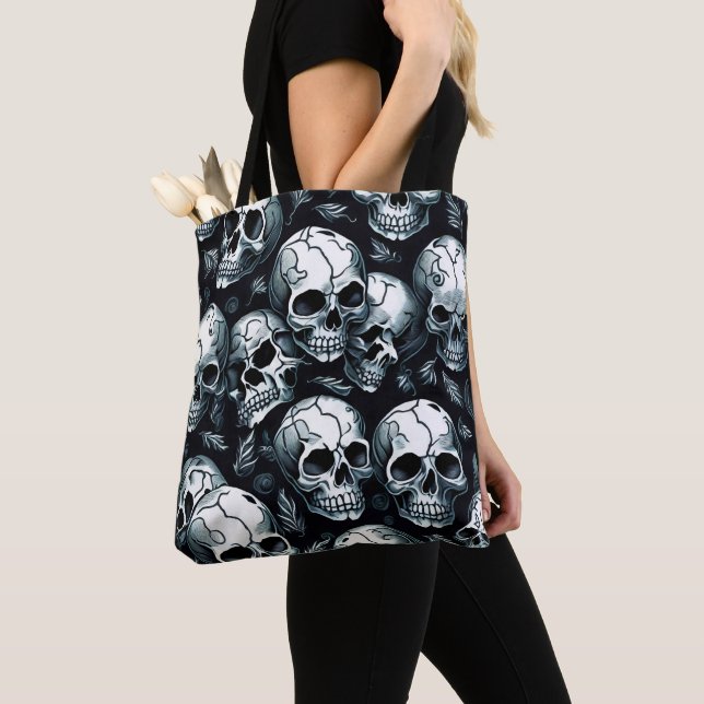 Skull Pattern Tasche (Von Nahem)