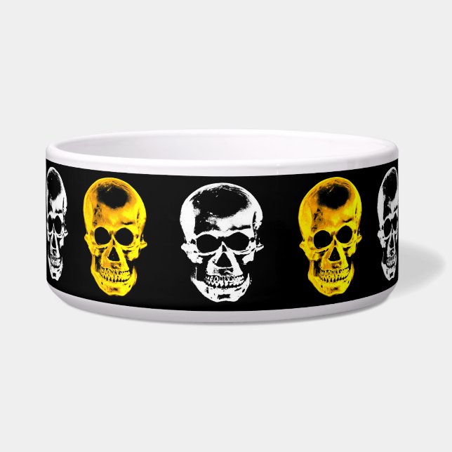 Skull Pet Bowl Napf (Vorderseite)