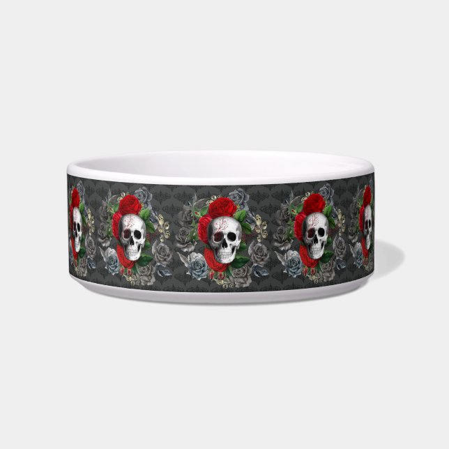 Skull Pet Bowl Napf (Vorderseite)