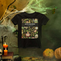 Skull Pflanze Mushroom Blume Abstrakt Halloween
