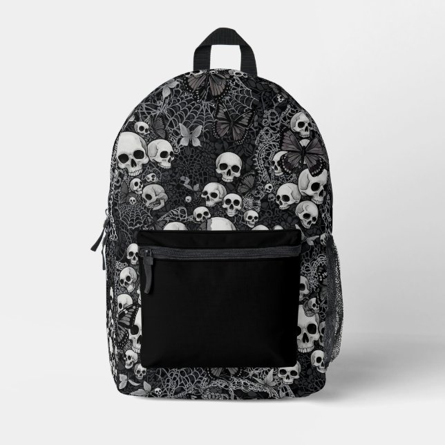 Skull Pile Rucksack (Vorderseite)