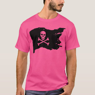 Skull Pirate Piratenflagge Crossbones T-Shirt
