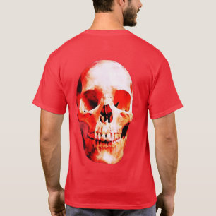 Skull Pop Kunstmalerei T-Shirt