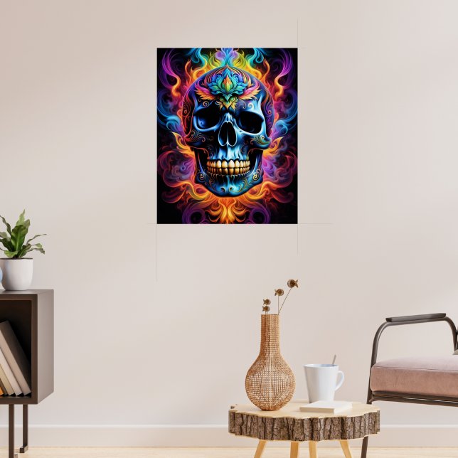 Skull Poster (Wohnzimmer 3)