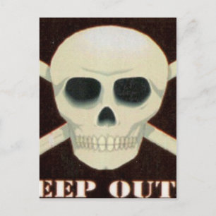 SKULL POSTKARTE