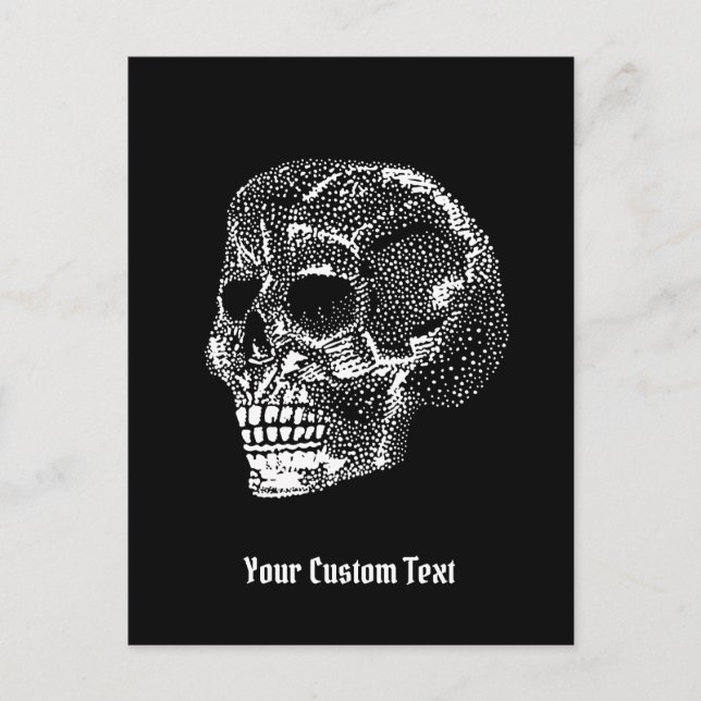Skull-Postkarte Postkarte (Vorderseite)