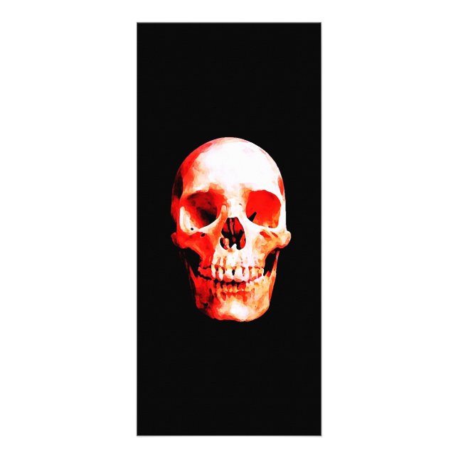 Skull-Rack-Karten Werbekarte (Vorne)
