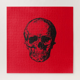 Skull Red Pop Art