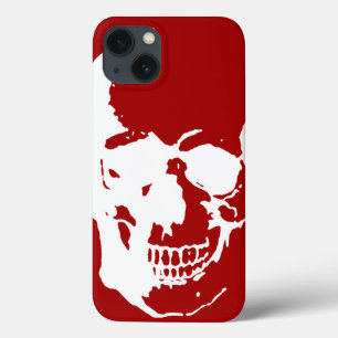 Skull Red White Metal Fantasy Art iPad Air Hüllen