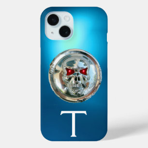 SKULL RIDERS MONOGRAM Aqia Blue Case-Mate iPhone Hülle