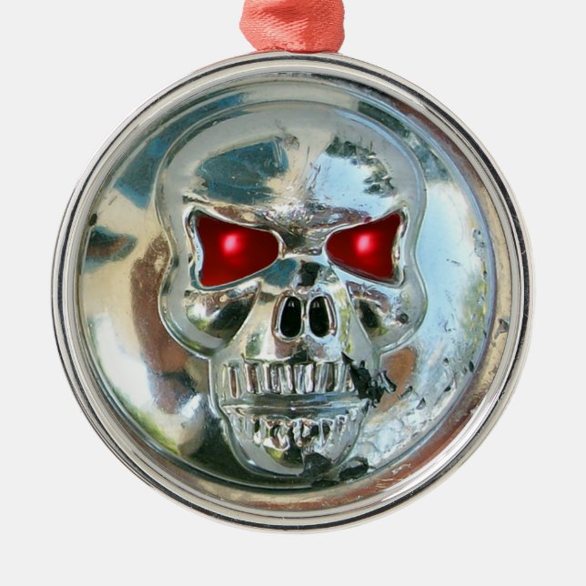 SKULL RIDERS ORNAMENT AUS METALL (Vorne)