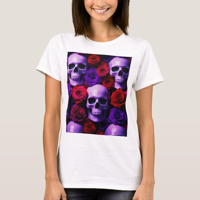 Skull & Rose T-Shirt (Vorderseite)
