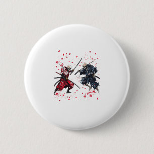 Skull Samurai Duel Button