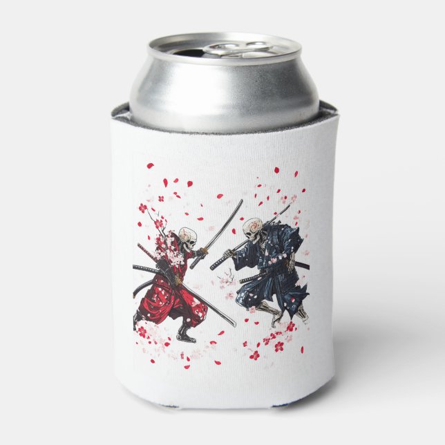 Skull Samurai Duel Dosenkühler (Kanne Vorderseite)