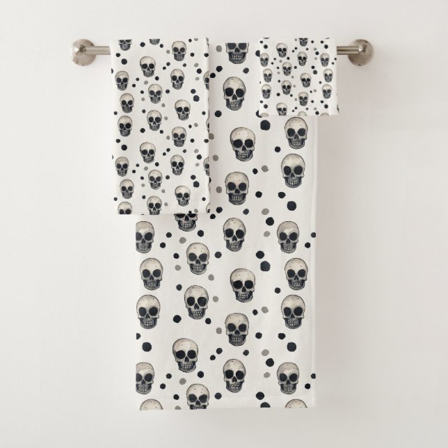 Skull Scatter - Echoes of the Unseen Badhandtuch Set (Insitu)