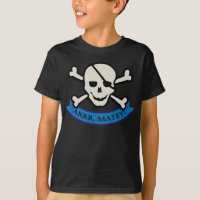 Skull - Schwarze Kinder' Basic Hanes Tagless T - S