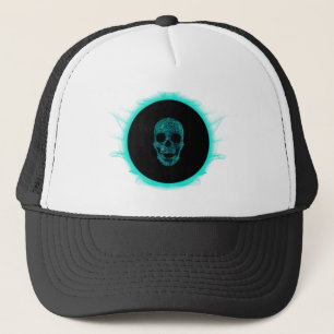 skull space truckerkappe