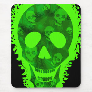 Skull Specters große Schädelmousepad Mousepad