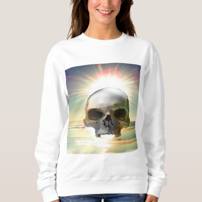 Skull Sunset Sweatshirt (Vorderseite)