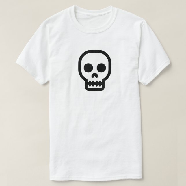 Skull T-Shirt (Customize It!) (Design vorne)