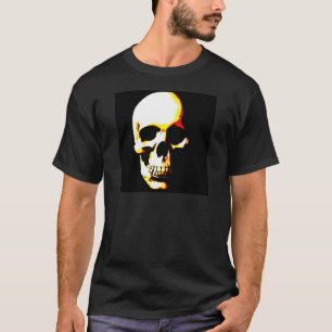 Skull T - Shirt: Fantasy Art Rock Punk T-Shirt