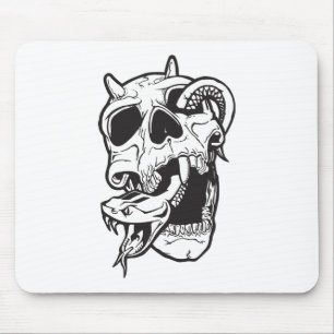 Skull Tattoo Mousepad