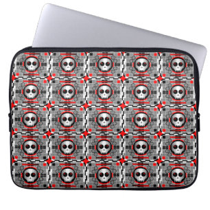Skull TV Multi-Neopren Notebook-Hülle 13 Zoll Laptopschutzhülle
