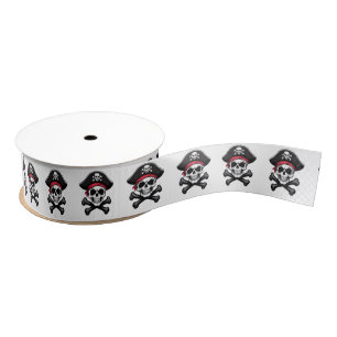 Skull und Crossbones Pirate Ripsband