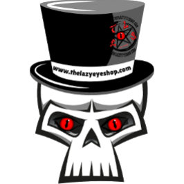 Skull- und Hat-Design T-Shirt